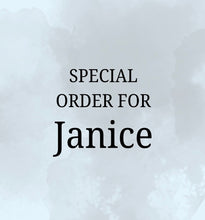 Load image into Gallery viewer, Special order for Janice
