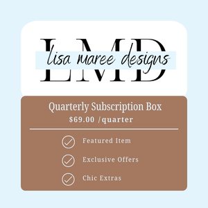 SUBSCRIPTION BOX - QUARTERLY